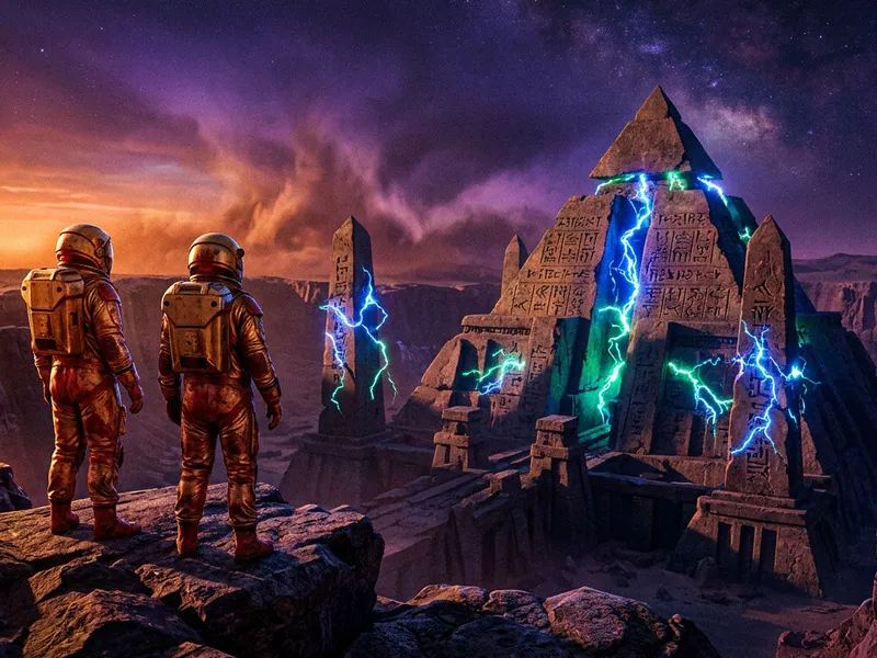 Le coordinate di Marte: La stazione di passaggio Anunnaki descritta prima della NASA.