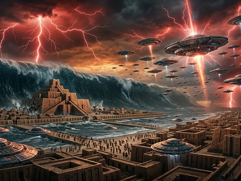 Il Protocollo del Diluvio: La Decisione di Enlil di Sterminare l'Umanità